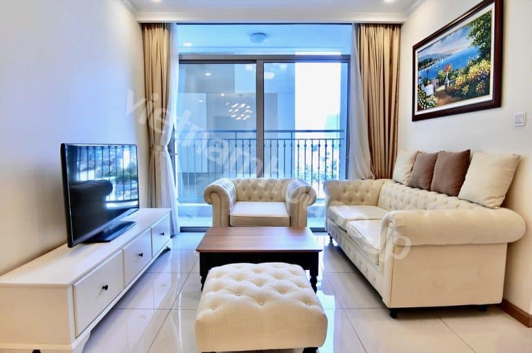 Cho thuê Landmark Plus Vinhomes 2 phòng ngủ – giá tốt, tầng thấp