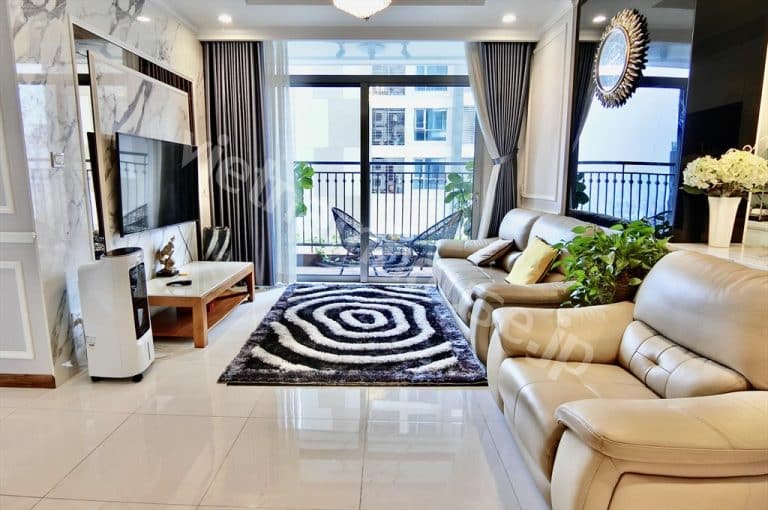 Cho Thuê 3 Phòng Ngủ Landmark 4 Vinhomes – Nội Thất Đầy Đủ, Giá Siêu Tốt