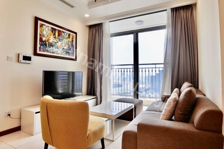 Cho Thuê Căn Hộ 2PN Vinhomes Central Park – Full Nội Thất, View Không Bị Chắn, Tòa Landmark Plus
