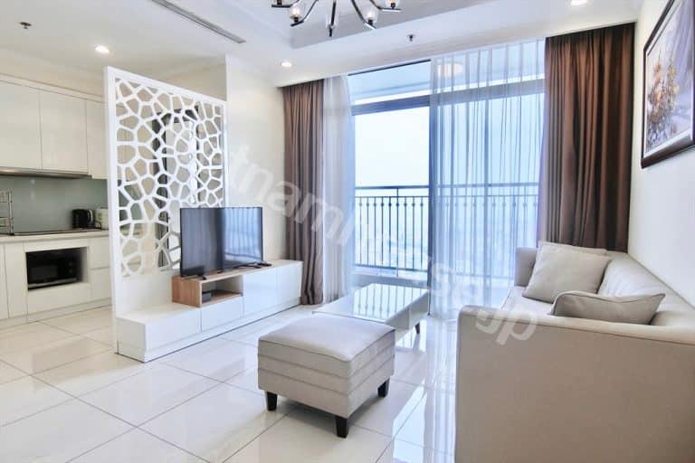 Thuê Căn Hộ 3PN Landmark 4 Vinhomes Central Park – Tầng Cao, Full Nội Thất